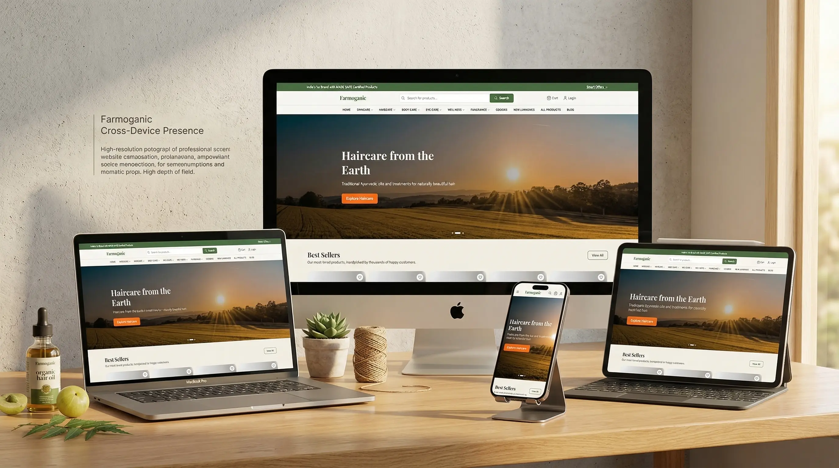 Farmoganic — E-Commerce Platform